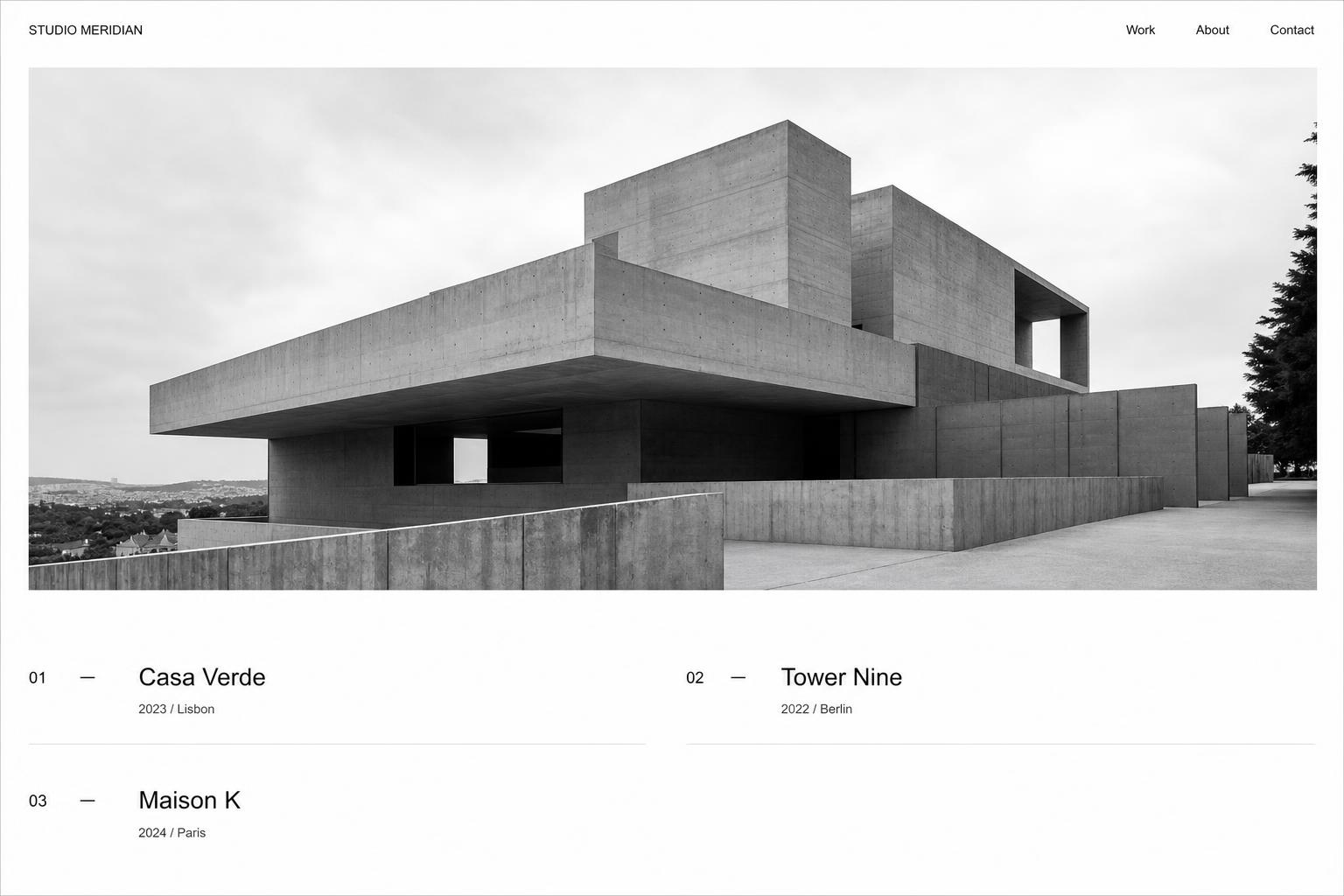 Maquette Studio d'Architecture